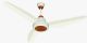 Tamoor AC DC Ceiling Fan Diamond Model 56 Inch Inverter Fan Noiseless Motor. 99% Copper Winding Colour Dark Wood